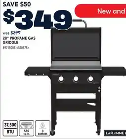RONA 28 PROPANE GAS GRIDDLE offer