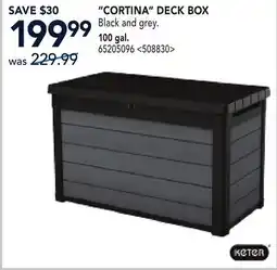 RONA CORTINA DECK BOX offer