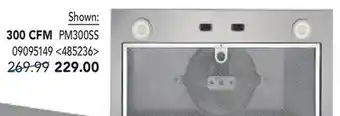 RONA BROAN 300 CFM Range Hoods offer