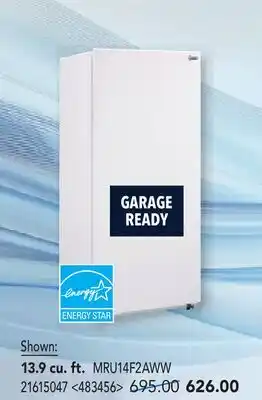 RONA 13.9 cu. ft. Freezer offer