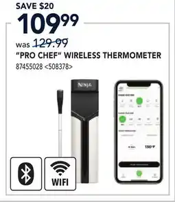 RONA PRO CHEF WIRELESS THERMOMETER offer
