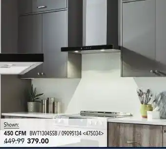 RONA BROAN 450 CFM RANGE HOOD offer