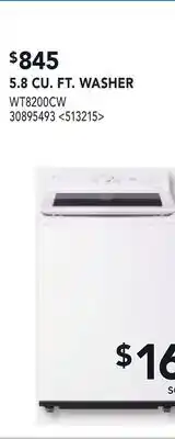 RONA 5.8 CU. FT. WASHER offer