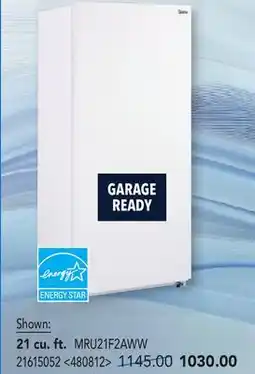 RONA 21 c. ft. MIDEA Freezers offer