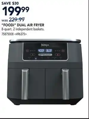 RONA FOODi DUAL AIR FRYER offer