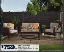 RONA 4-PIECE PORTLAND CONVENTION SET offer