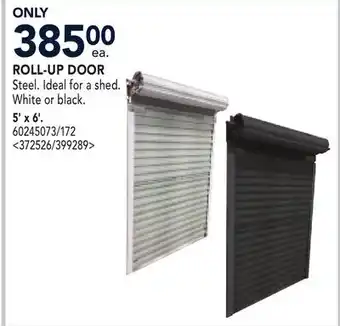 RONA ROLL-UP DOOR offer