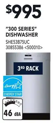 RONA BOSCH 300 SERIES DISHWASHER offer