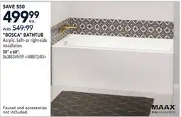 RONA BOSCA BATHTUB offer