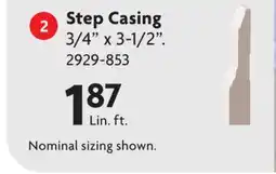 Home Hardware Step Casing Primed MDF Moulding offer