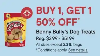 Petvalu Benny Bully's Dog Treats offer