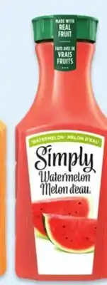 Walmart Simply Lemonade or Fruit Juices offer