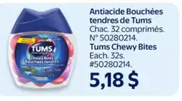 Walmart Tums Chewy Bites offer