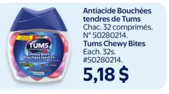 Walmart Tums Chewy Bites offer