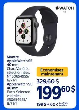 Walmart Apple Watch SE 40 mm offer
