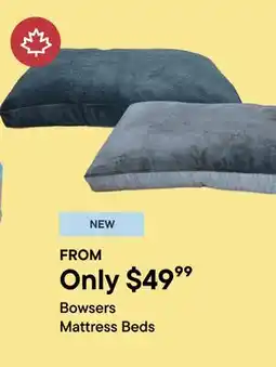 Petvalu Bowsers Mattress Beds offer