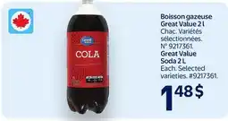 Walmart Great Value Soda 2L offer