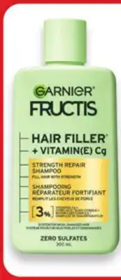 Walmart Fructis Hair Filler Shampoo offer