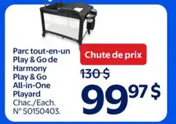 Walmart Play & Go All-in-One Playard offer