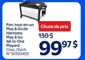 Walmart Play & Go All-in-One Playard offer