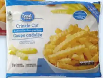 Walmart Great Value Crinkle Cut Fries offer