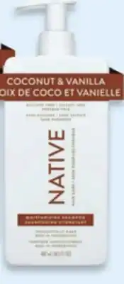 Walmart Native Shampoo offer