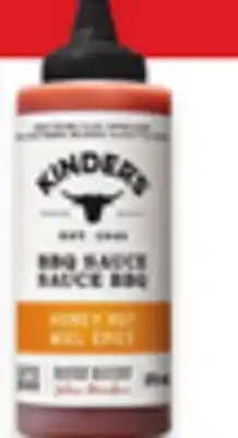 Walmart Kinder's BBQ Sauce offer