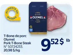 Walmart Pork T-Bone Steak offer