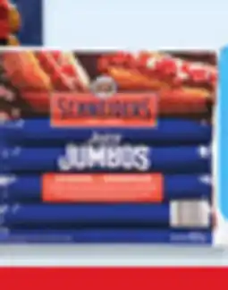 Walmart Schneiders Juicy Jumbos or Classic Recipe Smoked Sausages offer