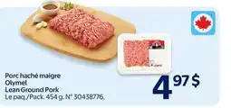Walmart Olymel Lean Ground Pork offer