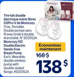 Walmart Momcozy 512 Double Electric Hands-Free Breast Pump offer