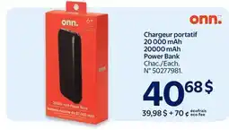 Walmart 20000 mAh Power Bank offer
