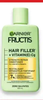 Walmart Garnier Fructis Hair Filler Conditioner offer