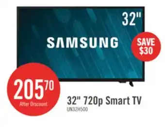 The Brick Samsung 32 H5000 HD LED Smart TV offer