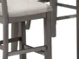 The Brick Krew 5pc Counter-Height Dining Set with Table & 4 Chairs, 72-90W - Grey offer