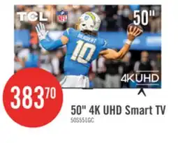 The Brick TCL 50 4K UHD LED HDR Pro+ 60Hz Google Smart TV (50S551G-CA) offer