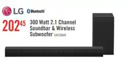 The Brick LG 2.1 CH Bluetooth Dolby Digital Soundbar with Wireless Subwoofer (S40T.DCANLLK) offer