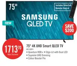 The Brick Samsung 75 Q8F QLED 4K Smart AI TV (QN75Q8FAAFXZC) offer