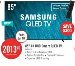 The Brick Samsung 85 Q7F QLED 4K Smart TV with Vision AI offer