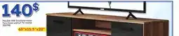 Rossy Two-tone walnut TV stand offer