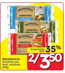 Rossy BRUNSWICK Asst. sardines offer