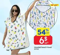 Rossy Hooded beach towel offer