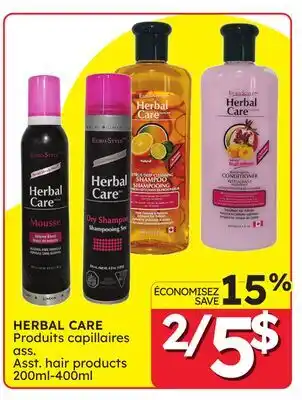 Rossy HERBAL CARE Asst. hair products offer