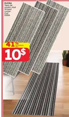 Rossy RUMBA Striped runner offer