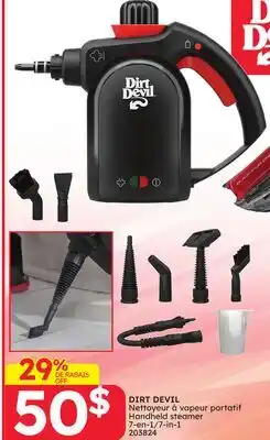 Rossy DIRT DEVIL Handheld steamer offer