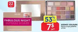 Rossy KOZMIC COLOURS Face & eye palette offer