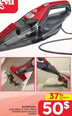 Rossy SCORPION+ Corded hand vacuum offer