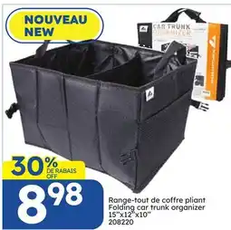 Rossy Folding car trunk organizer offer