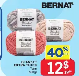 Rossy Bernat BLANKET EXTRA THICK Yarn offer