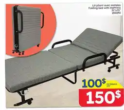Rossy Folding bed with mattress offer